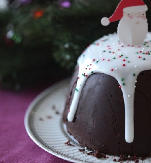 chocolate christmas pudding
