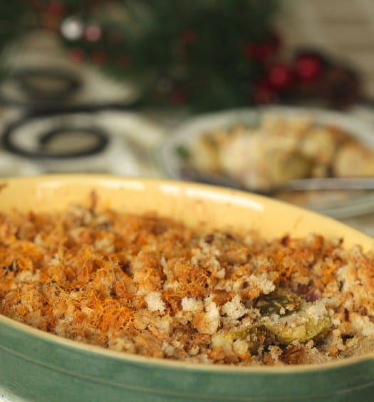 brussels sprout gratin recipe