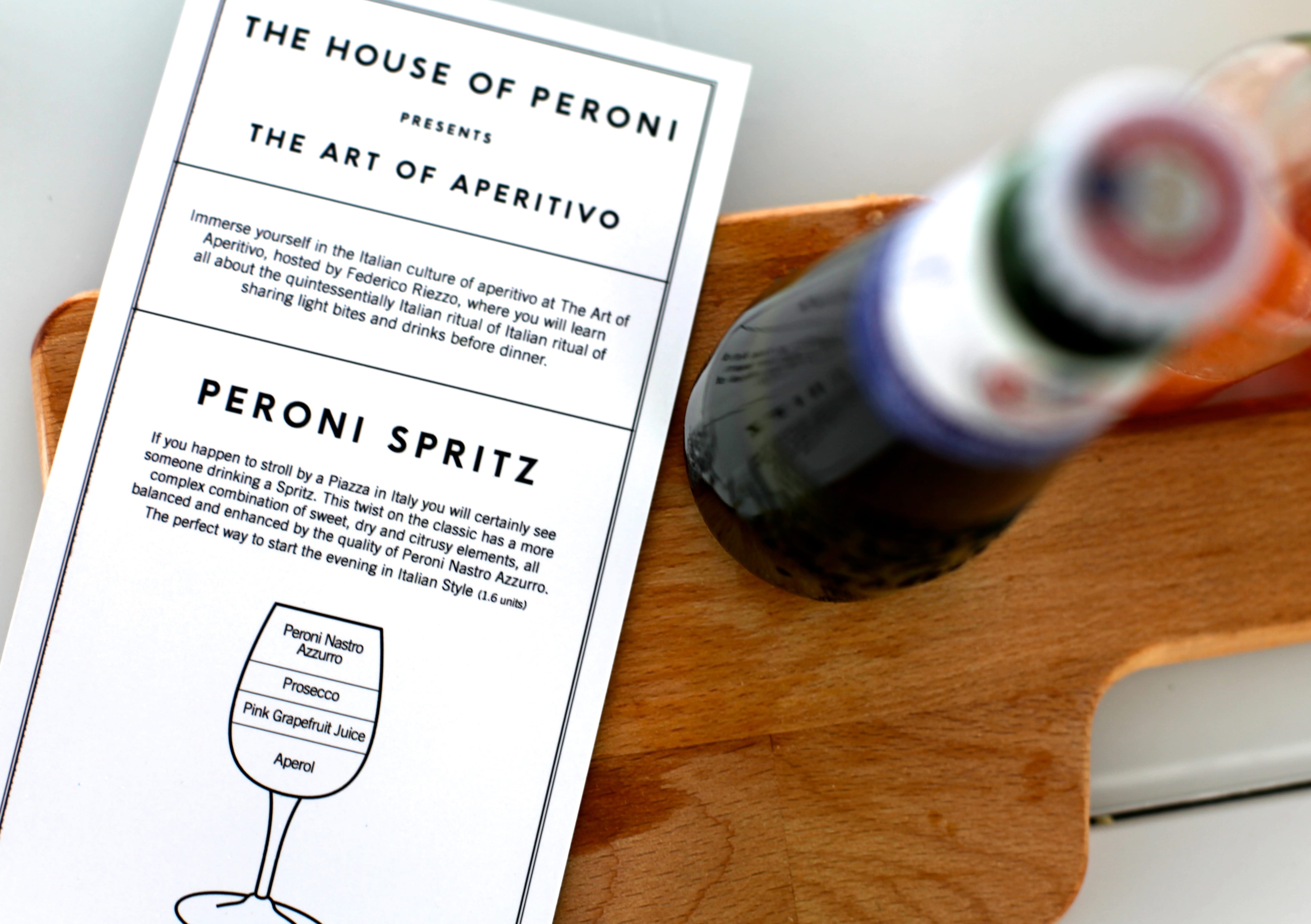 peroni spritz recipe